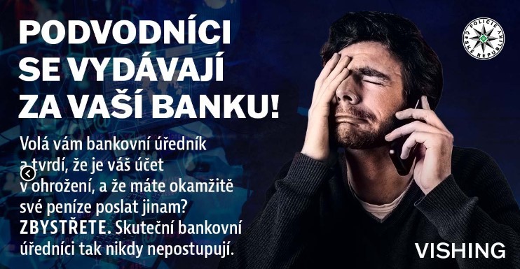 Informace od Policie České republiky - kyber podvodníci
